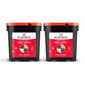 Freeze Dried Fruit Bucket (Option: 240 Serving)