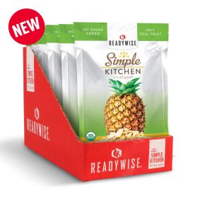 6 CT Case Simple Kitchen Fruit - See Options (Option: Organic FD Pineapple)